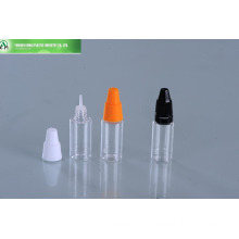 eliquid food grade non-leaking10ml plastic PET dropper bottle any color=top quality ISO8317 PET/PE bottle manufactory since 2003